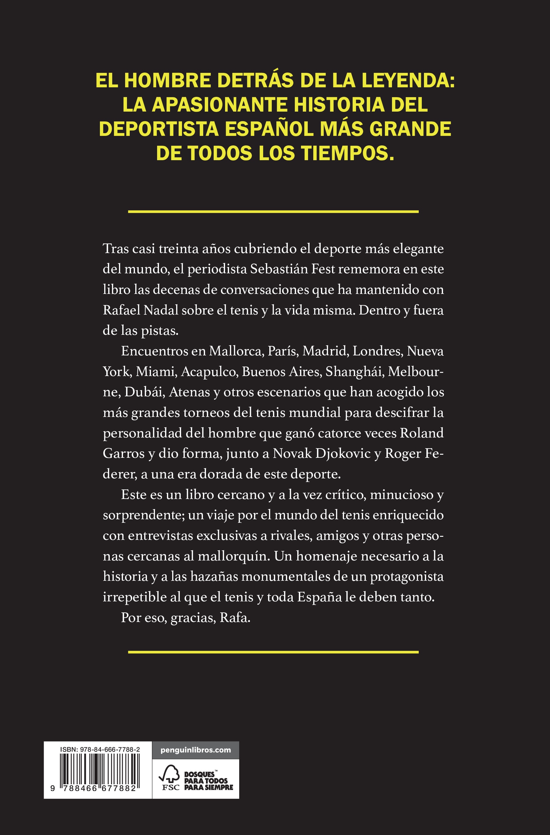 Gracias: El legado de Rafael Nadal (Capa mole) 2