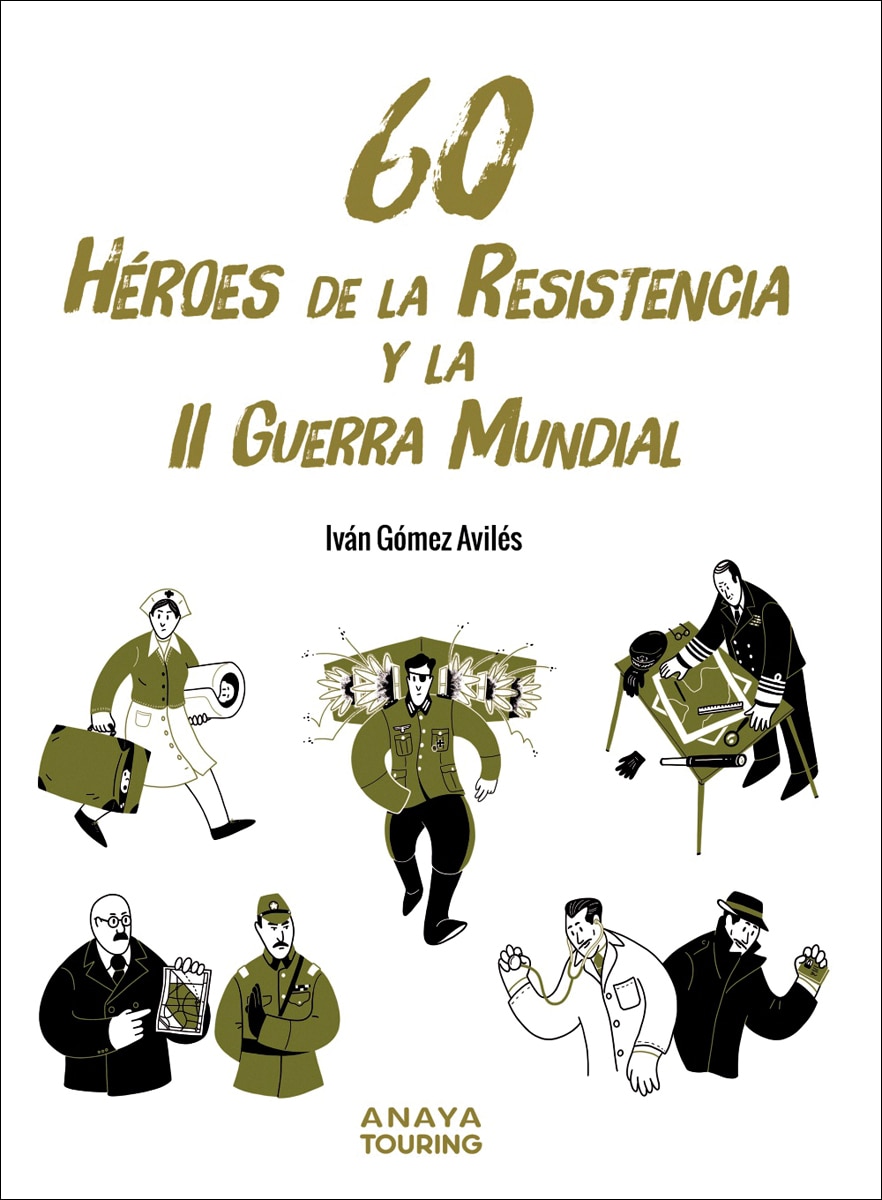 Imagem 0 de 60 Héroes de la Resistencia y la Segunda Guerra Mundial (Capa mole com abas)