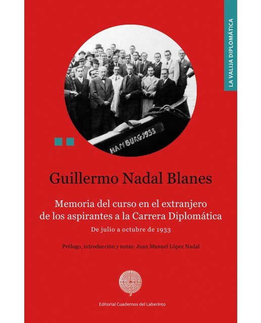 Memoria del curso en el extranjero de los aspirantes a la Carrera Diplomática. De julio a octubre de 1933 (Capa mole com abas) 1