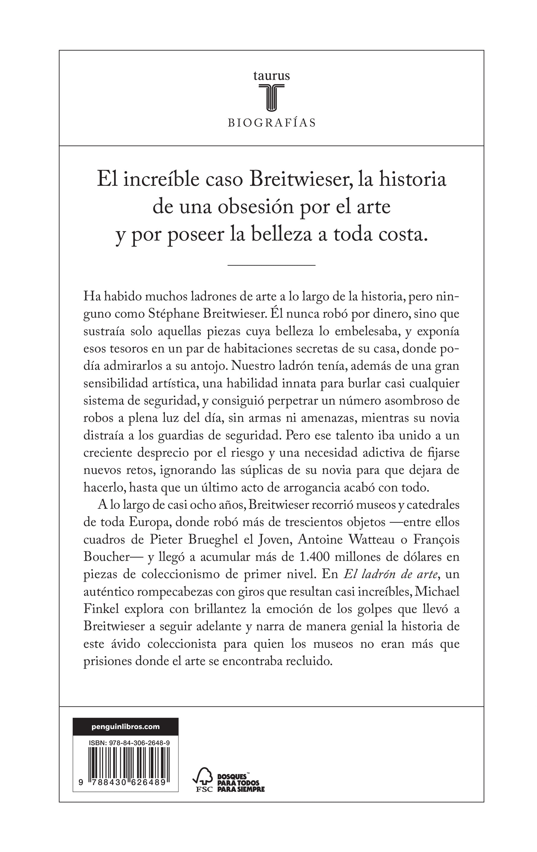 El ladrón de arte: Una historia real de obsesión y crímenes por amor a la belleza (Capa mole) 2