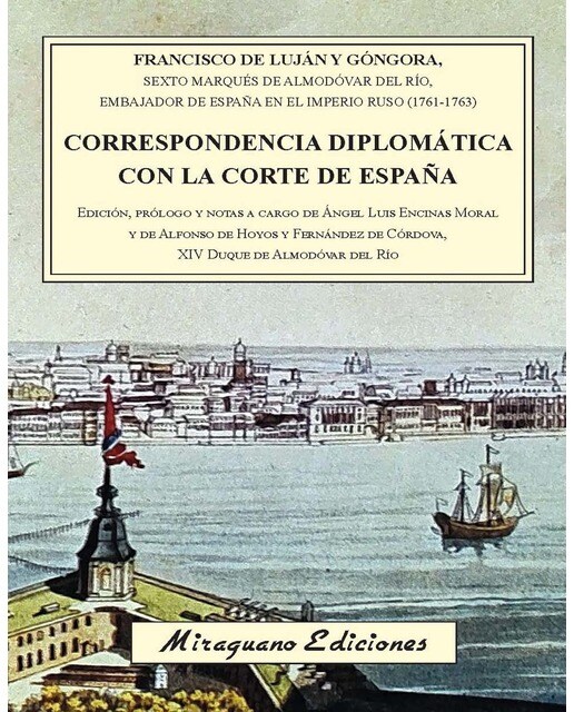 Correspondencia diplomática con la Corte de España (Capa mole com abas) 1