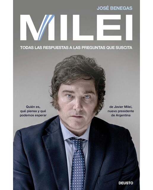 Milei: Todas las respuestas a las preguntas que suscita (Capa mole com abas) 1