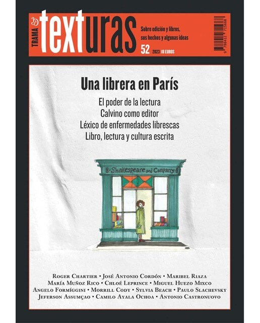 Texturas 52: Una librera en París (Capa mole) 1