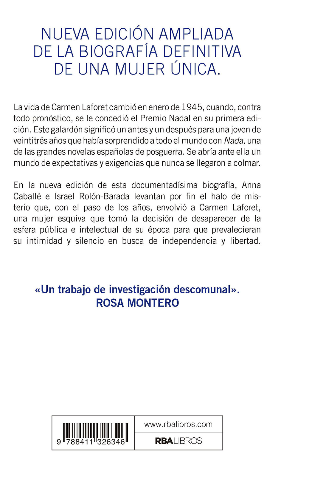 Carmen Laforet. Una mujer en fuga (Capa mole) 2