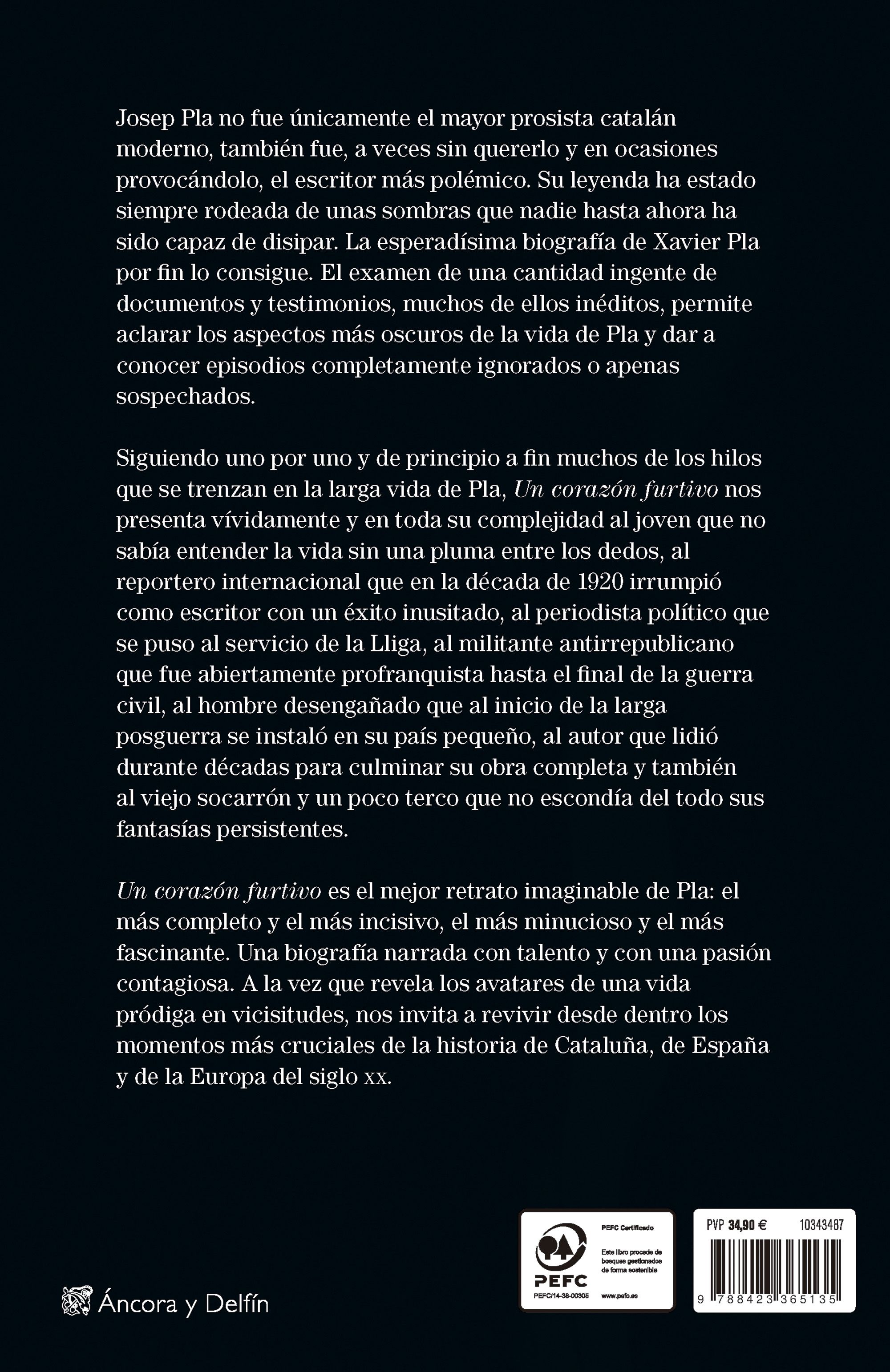 Un corazón furtivo. Vida de Josep Pla 2