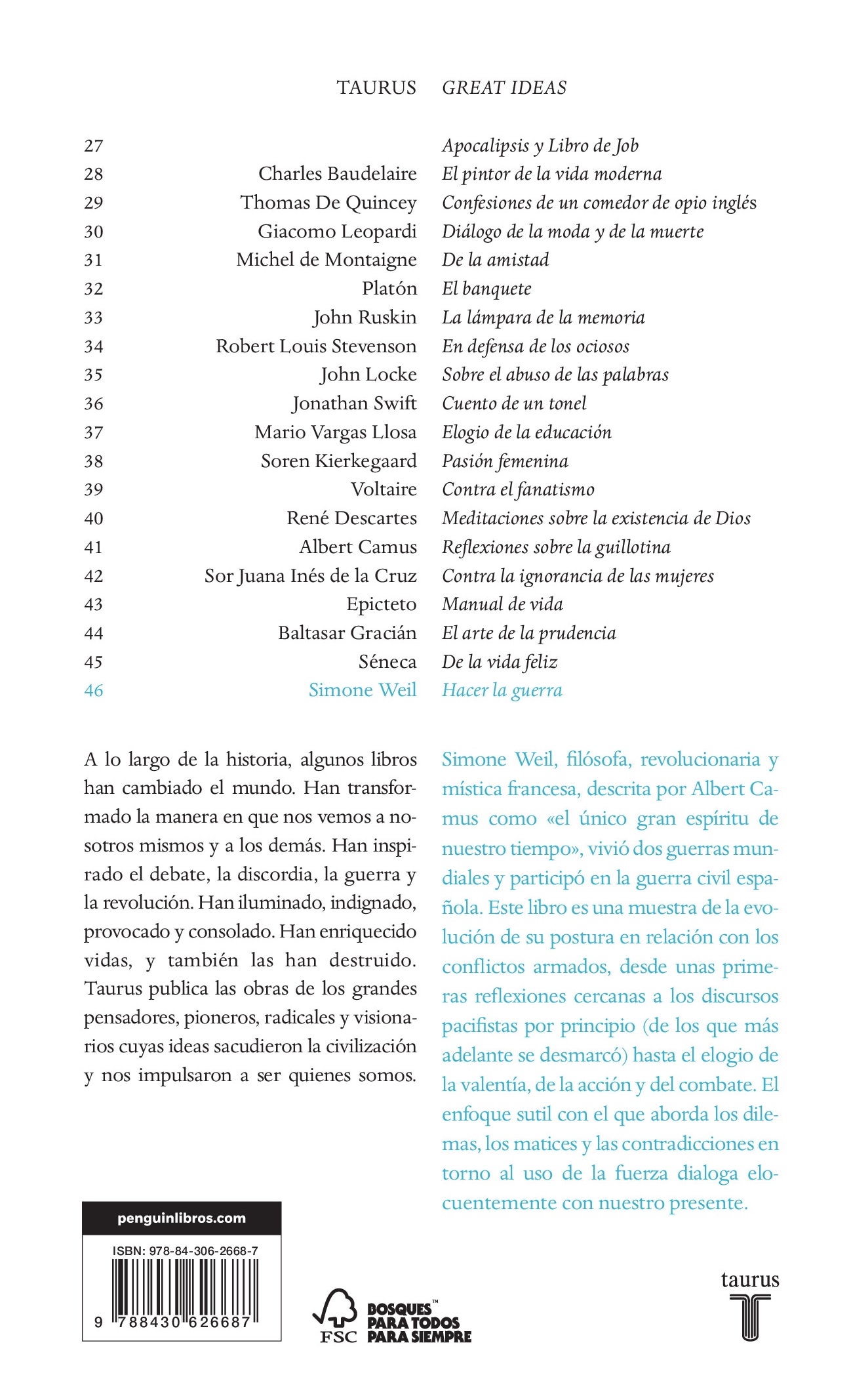 Hacer la guerra (Serie Great Ideas) (Capa mole) 2