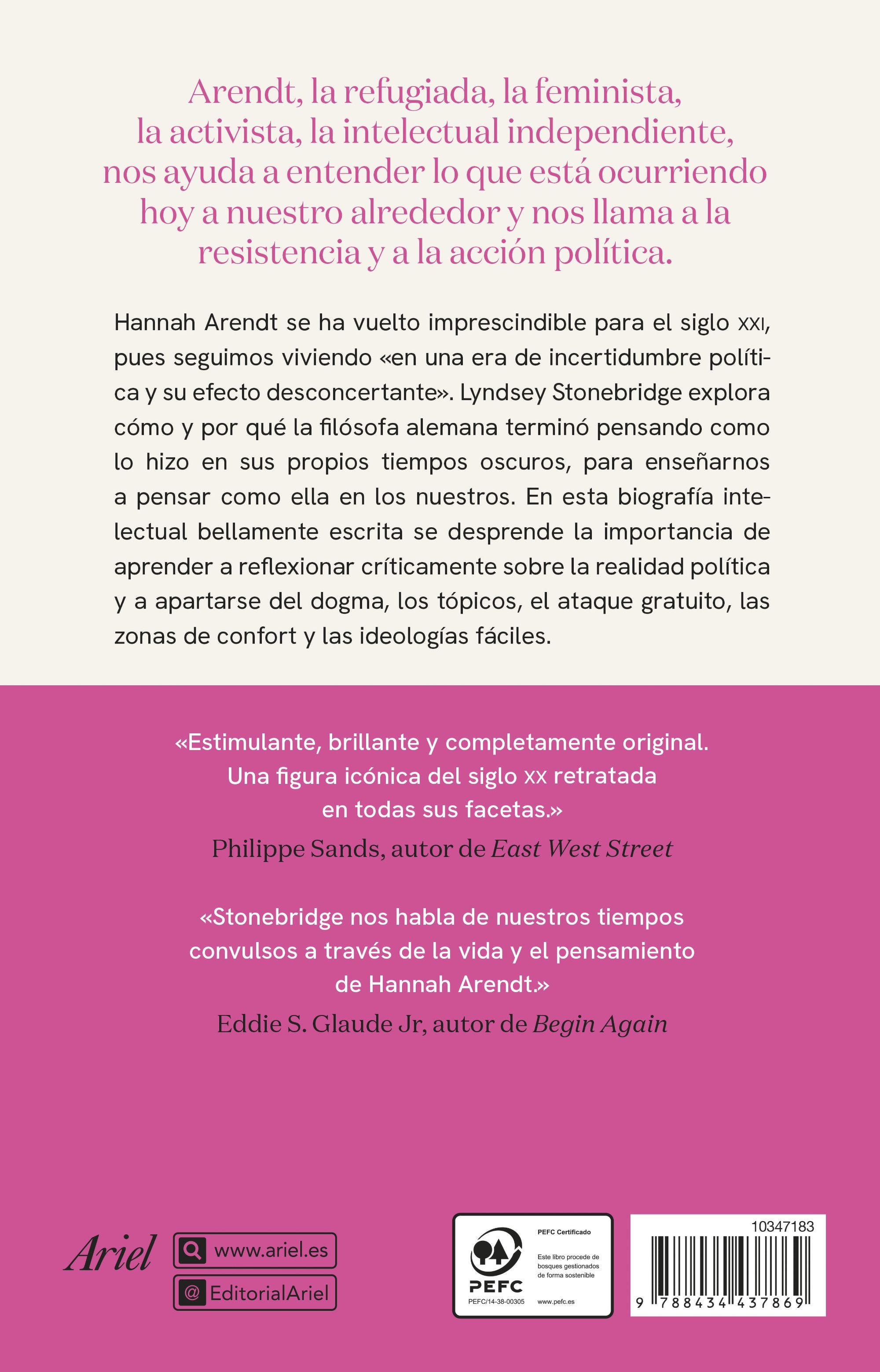 Somos libres de cambiar el mundo: Pensar como Hannah Arendt (Capa mole com abas) 2