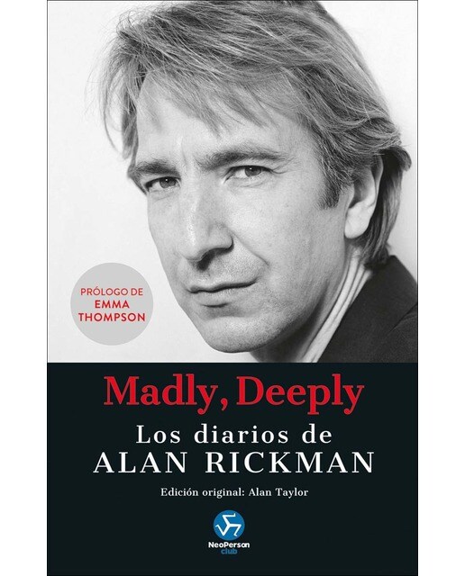 Madly, Deeply: Los diarios de Alan Rickman (Capa dura) 1