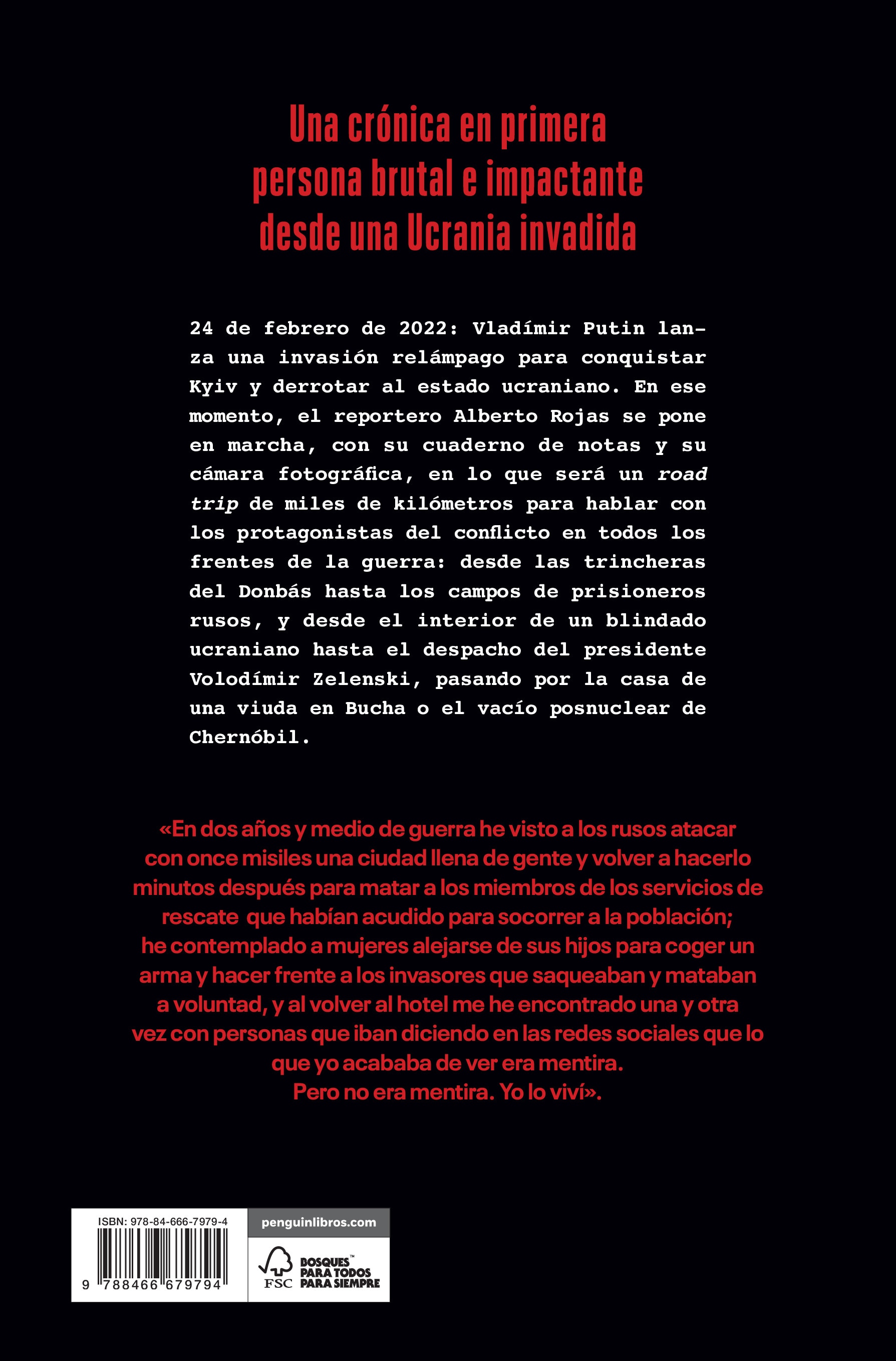 Vivir la guerra: La guerra de Ucrania desde las trincheras (Capa mole) 2