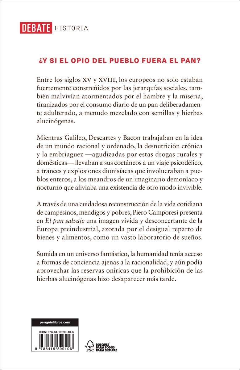 El pan salvaje: Hambre y alucinaciones en la Europa preindustrial (Capa dura) 3