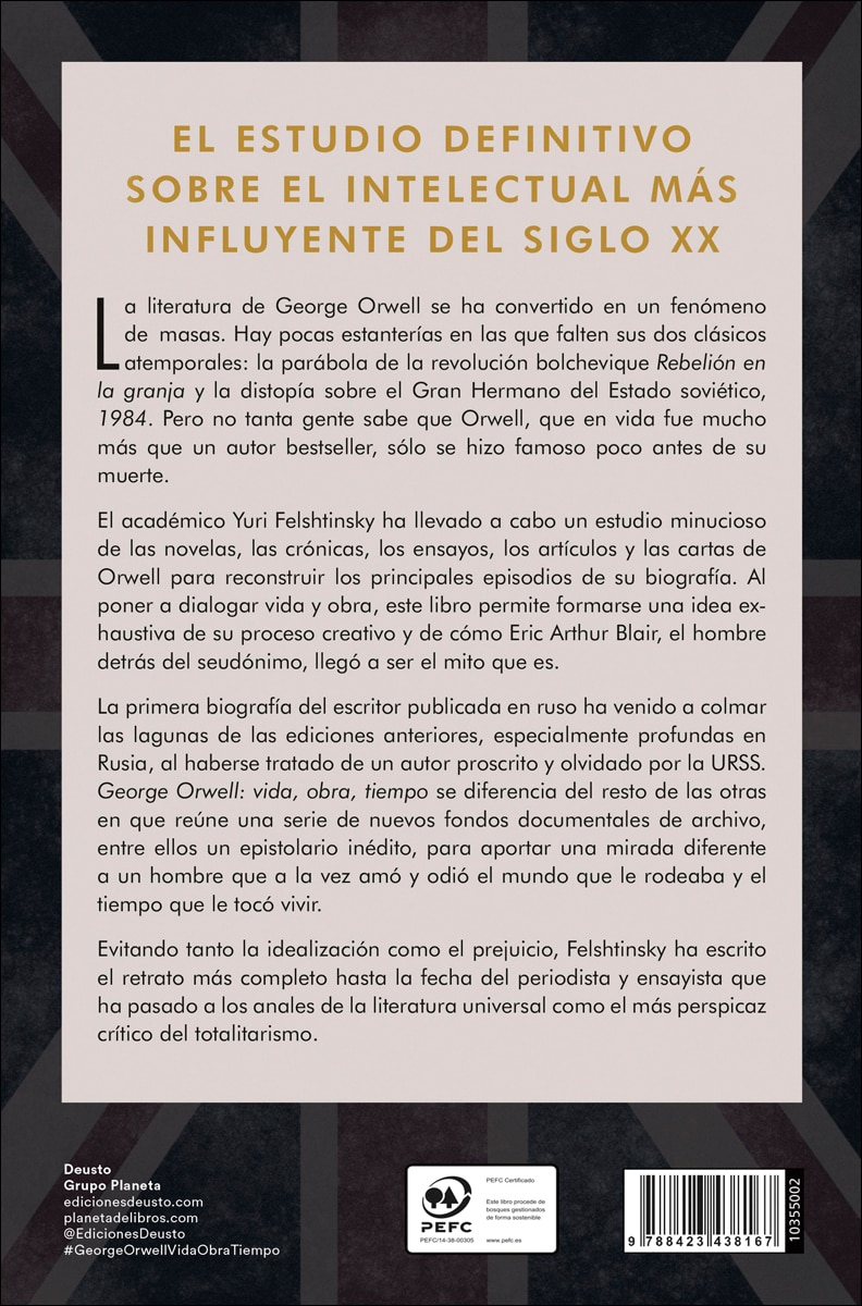 George Orwell: vida, obra, tiempo (Capa mole com abas) 2