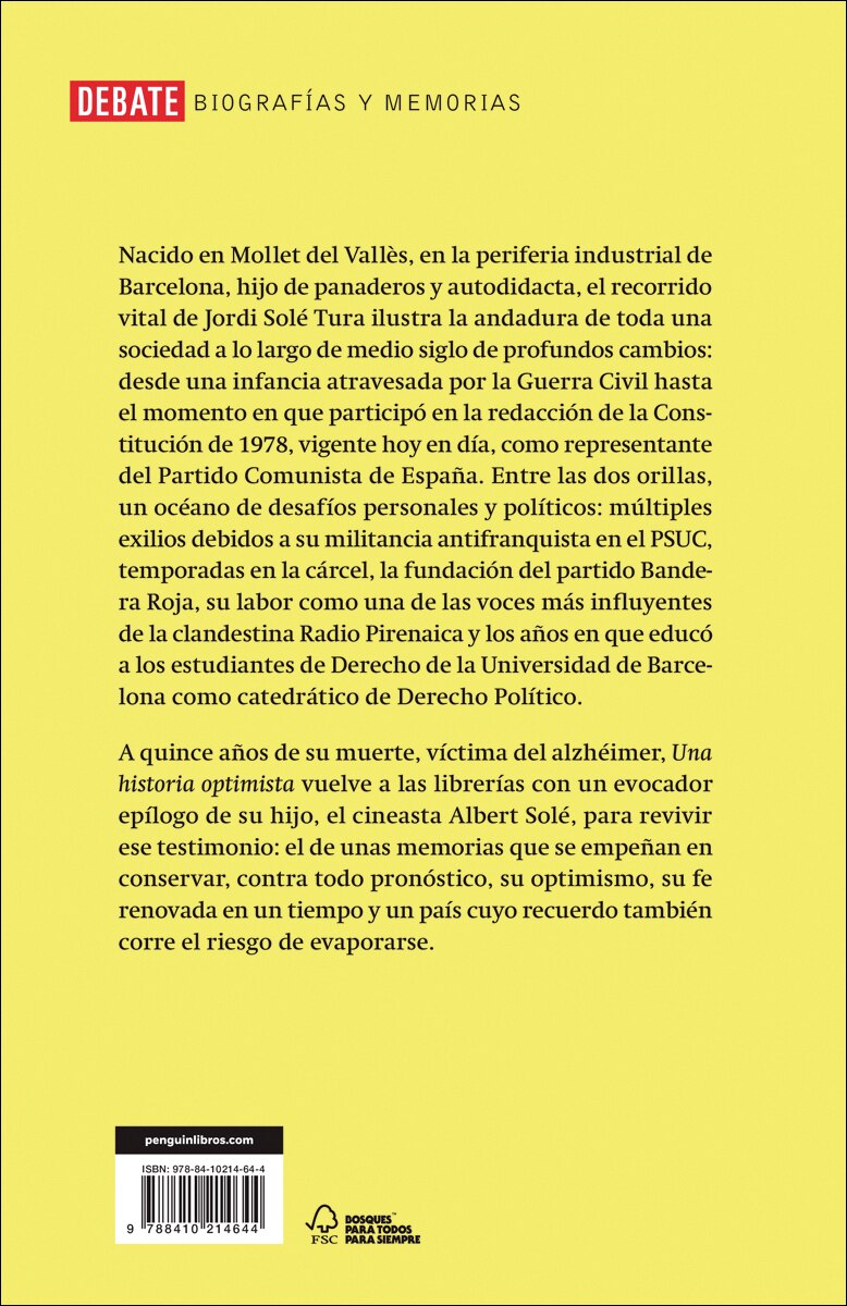 Una historia optimista: Memorias (Capa mole) 2