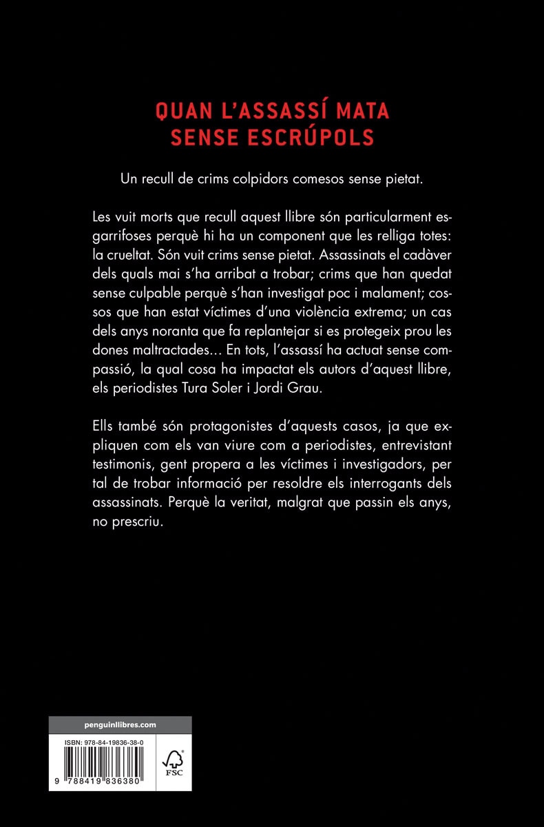 Sense pietat: Vuit crims terribles i cruels (Capa mole) 2