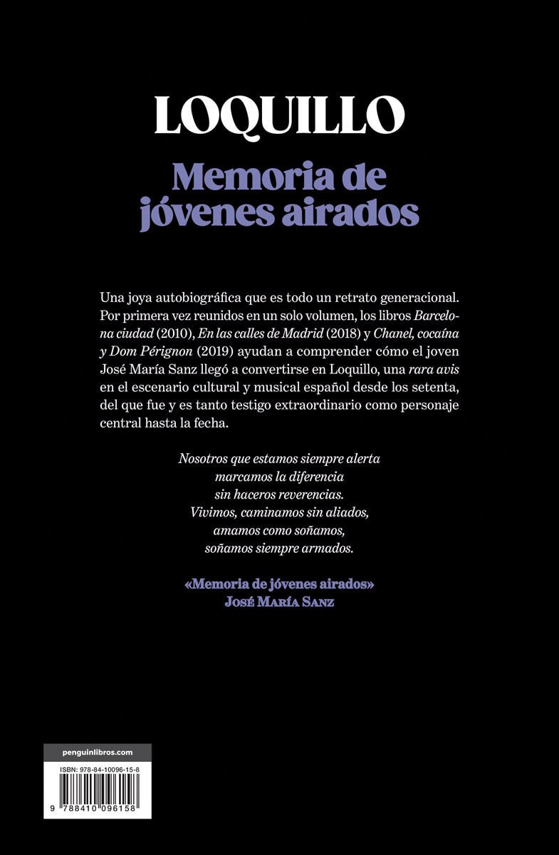 Memoria de jóvenes airados: Relato de mi generación (Capa dura) 3