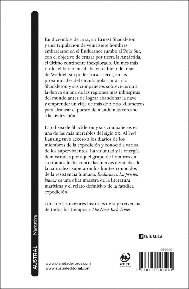 Endurance. La prisión blanca: El legendario viaje de Shackleton al Polo Sur (Bolso) (Capa mole) 2