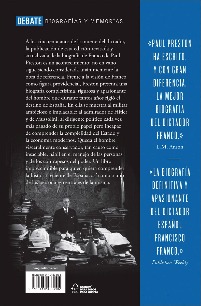 Franco (edición 50 aniversario de la muerte de Franco con nuevo prólogo del autor): Caudillo de España (Capa mole) 2