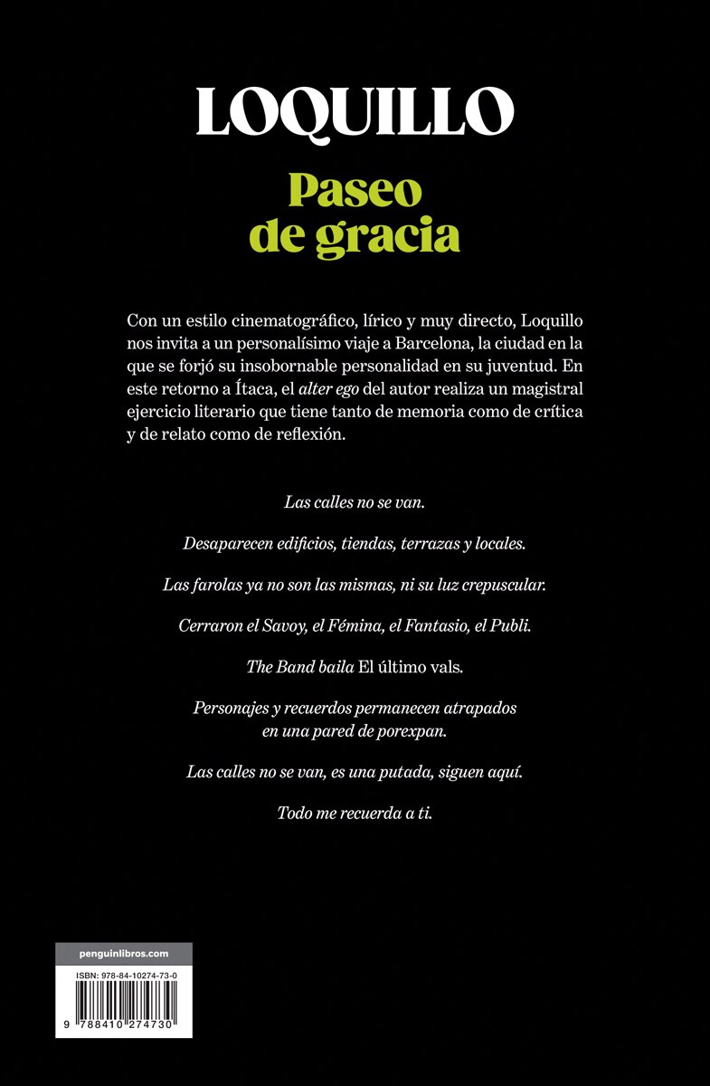 Paseo de gracia (Capa dura) 3