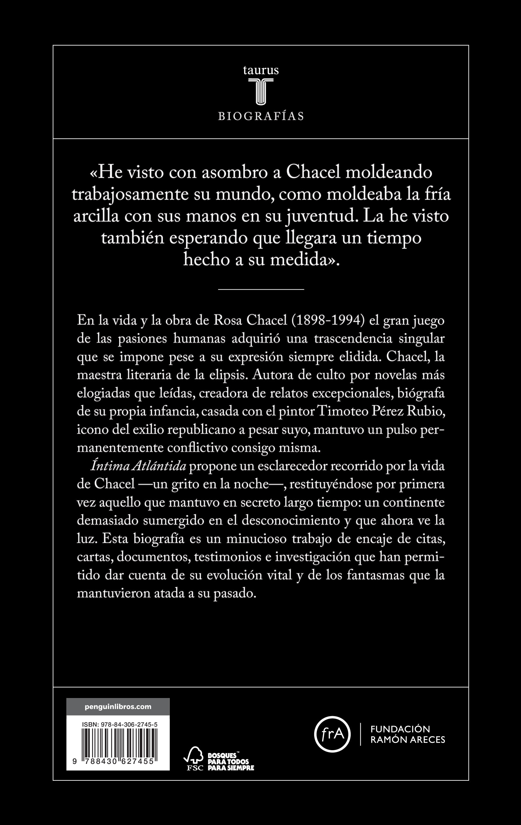 Íntima Atlántida: Vida de Rosa Chacel (1898-1994) (Capa mole) 2