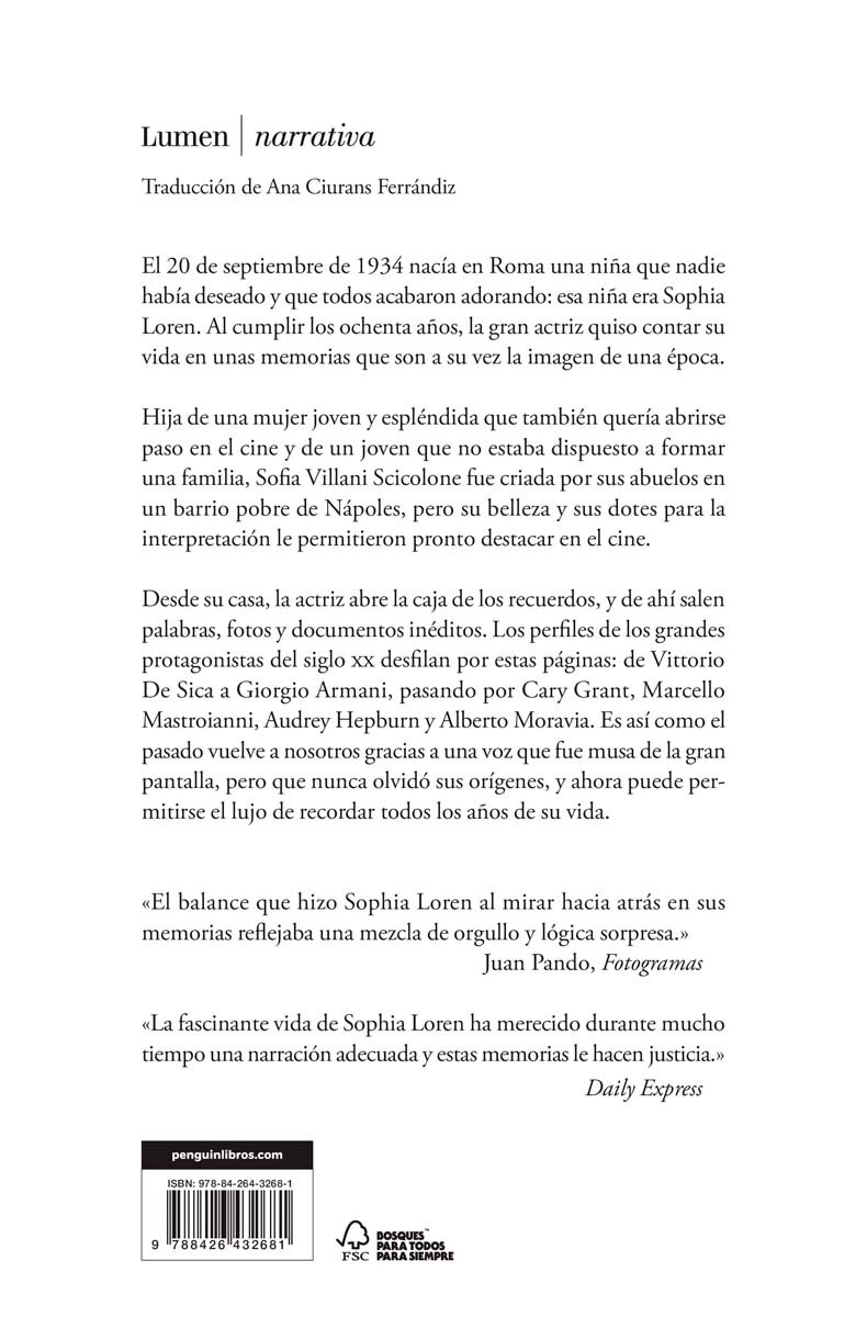 Ayer, hoy y mañana: Mis memorias (Capa mole) 2