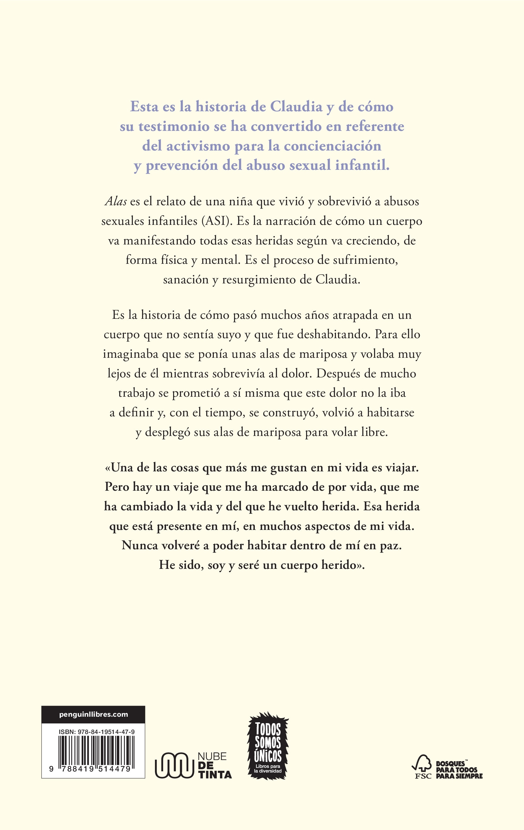 Alas. Historia de un cuerpo herido (Capa mole) 2