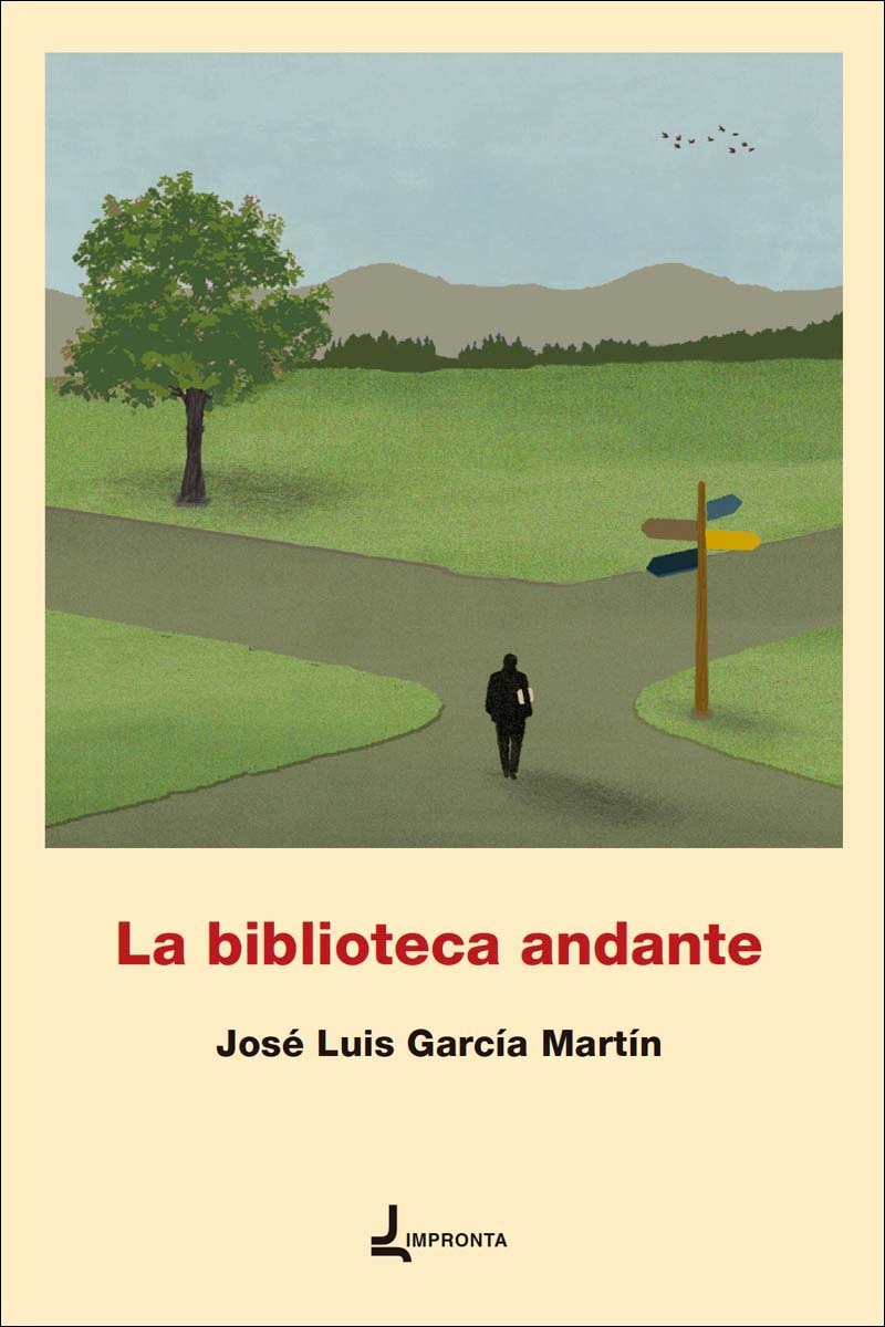 La biblioteca andante (Capa mole com abas) 1