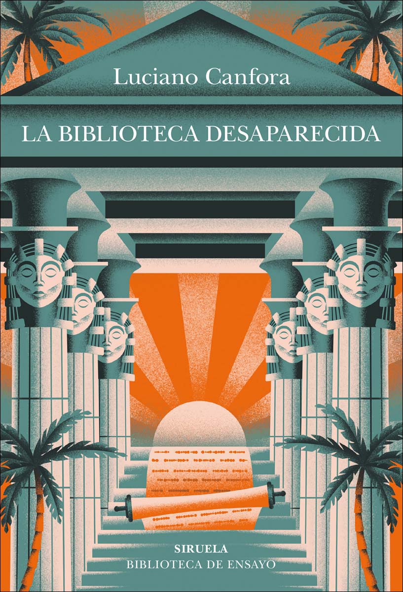 La biblioteca desaparecida (Capa mole com abas) 1