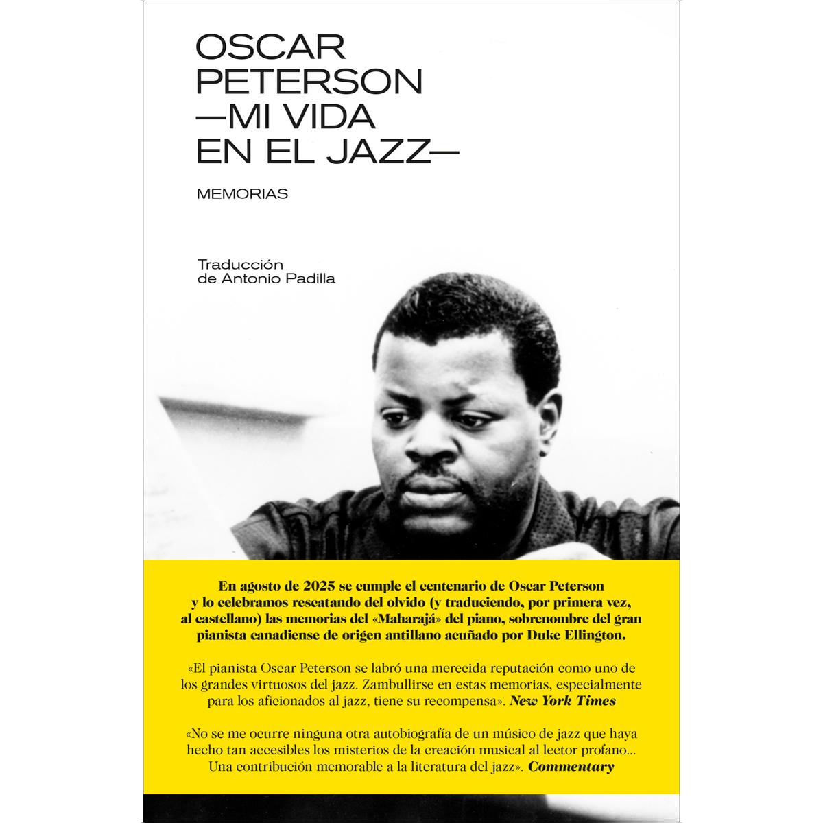 Imagem 0 de OSCAR PETERSON: MI VIDA EN EL JAZZ: MEMORIAS (Capa mole)