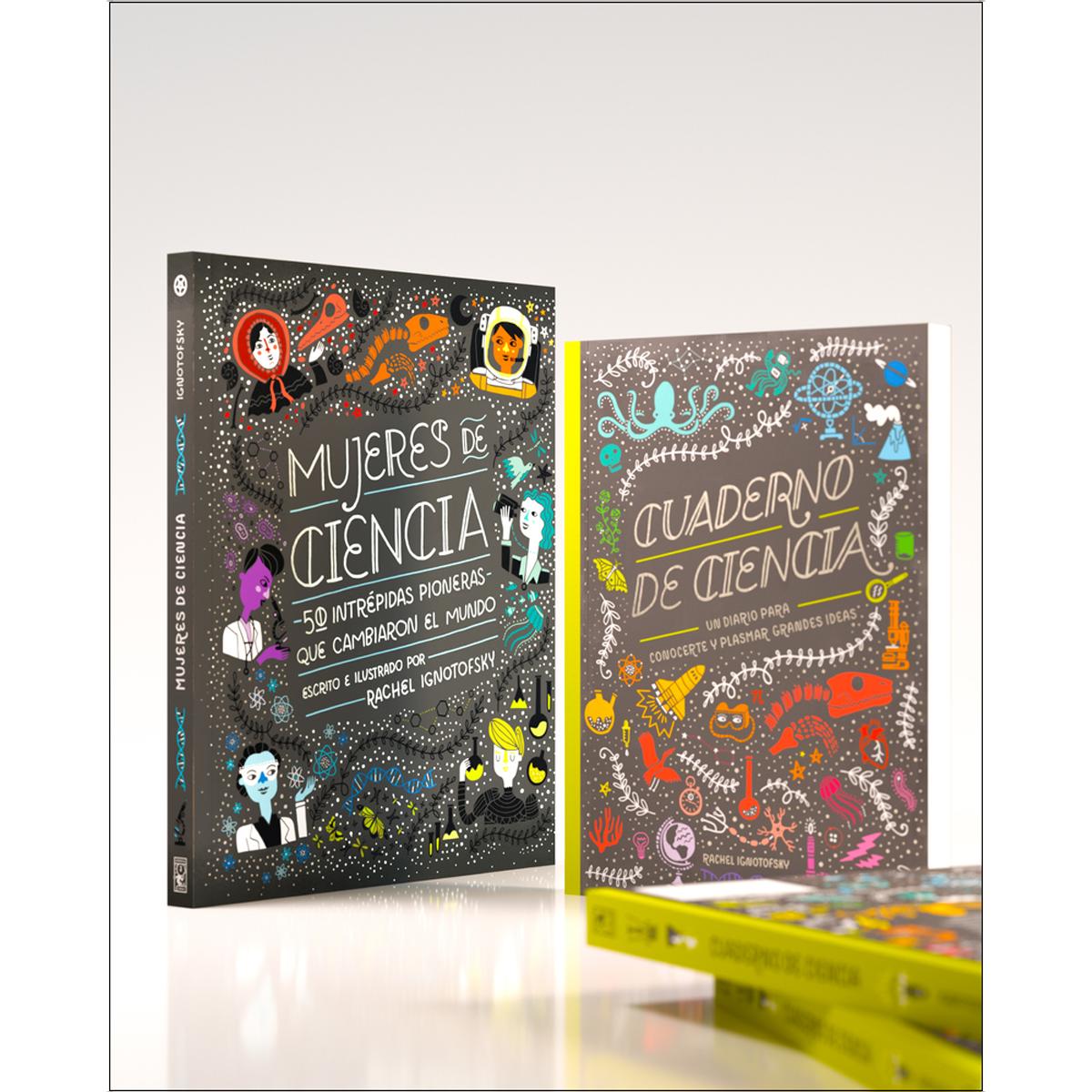 Pack mujeres de ciencia cuaderno de ciencia 1