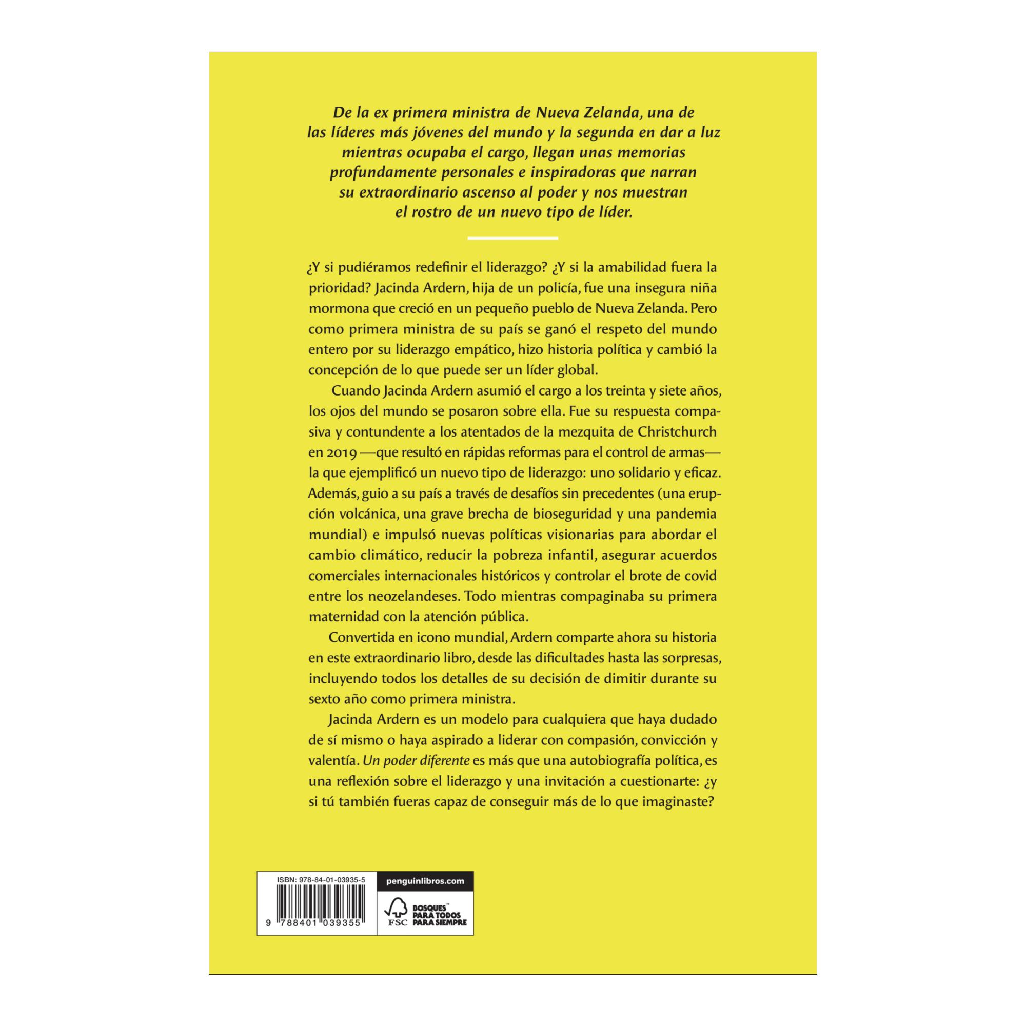 Un poder diferente: Las memorias de una mujer que gobernó su país desde la empatía y está redefiniendo el liderazgo en el mundo (Capa mole) 2