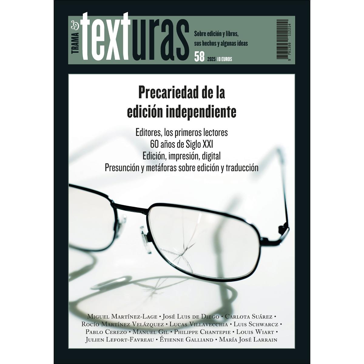 Imagem 0 de Texturas 58: Precariedad de la edición independiente (Capa mole)