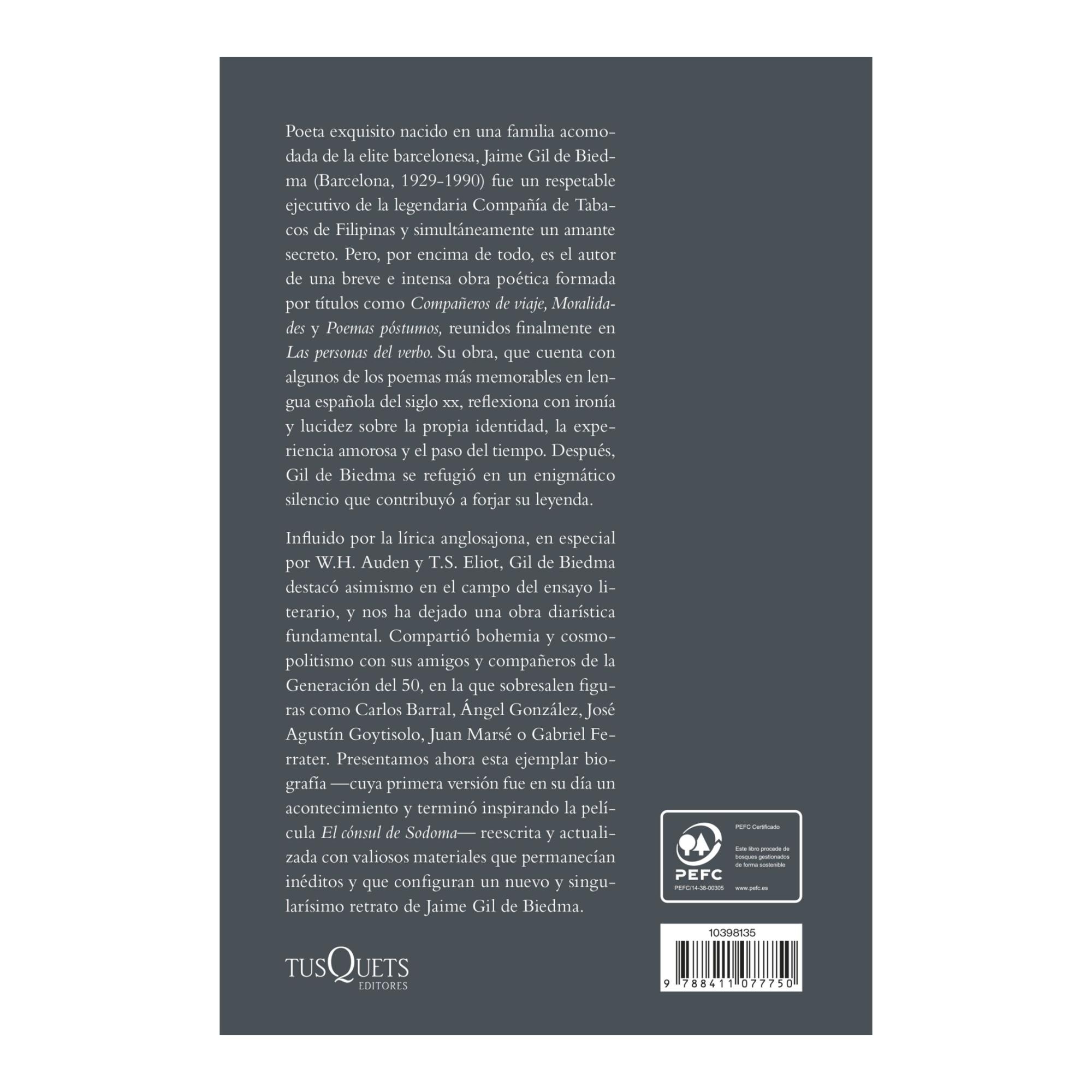 Jaime Gil de Biedma: Retrato de un poeta (Capa mole com abas) 2