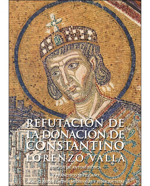 Imagen 1 de Refutación de la Donación de Constantino  (Tapa blanda Tapa blanda con solapas)