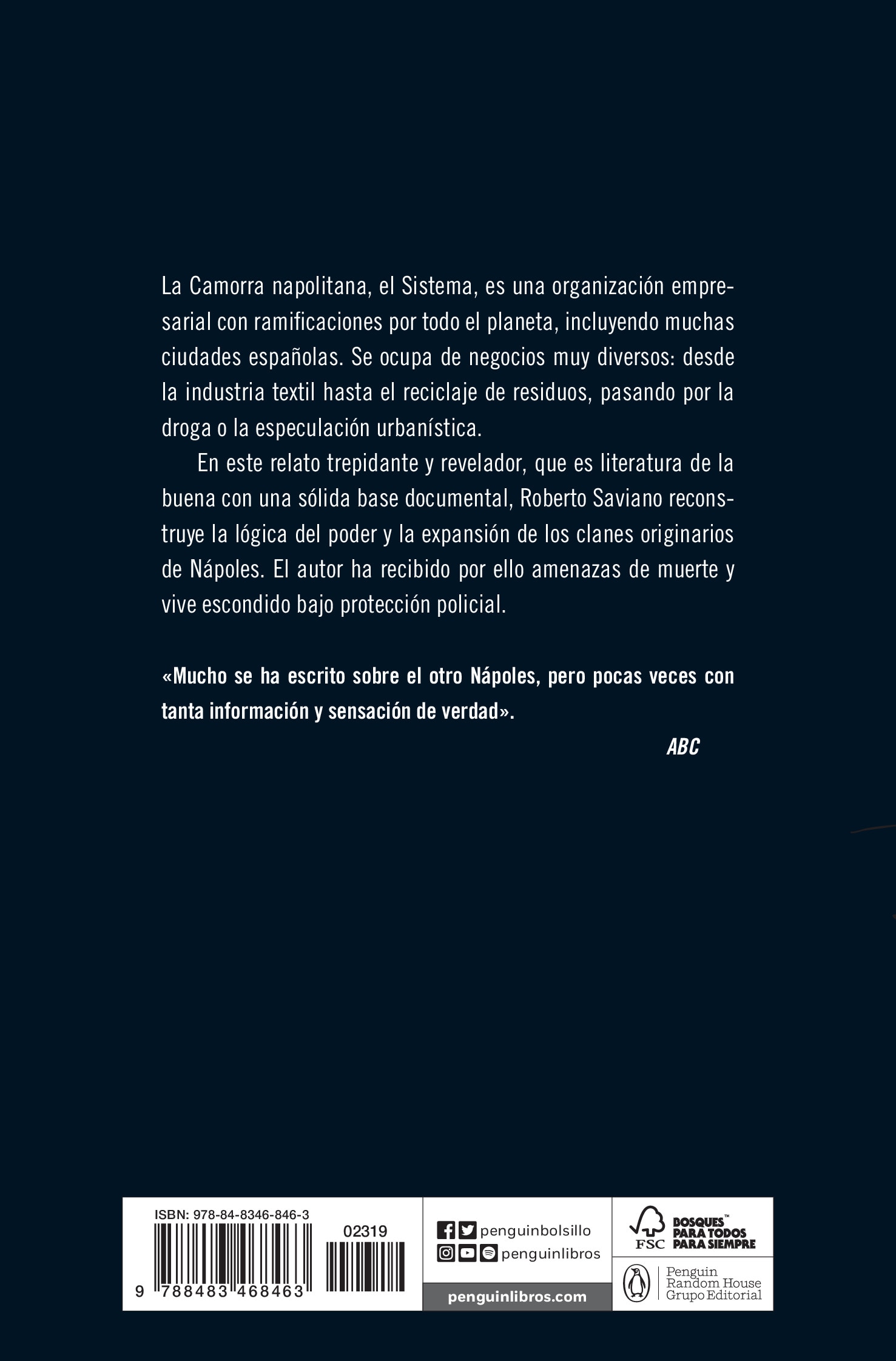 Gomorra: Un viaje al imperio económico y al sueño de poder de la camorra(Tapa blanda) 2