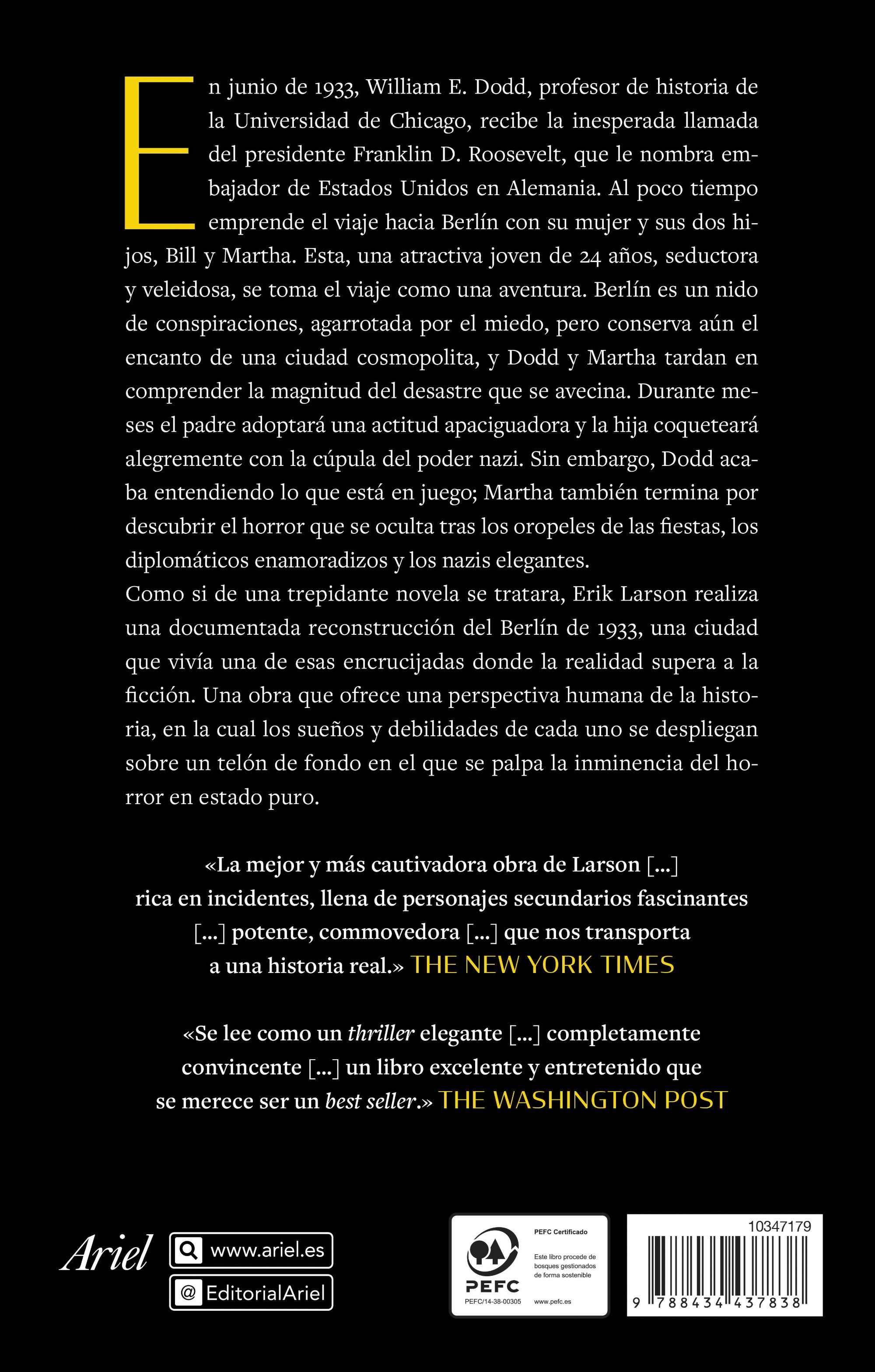 Imagen 2 de En el jardín de las bestias: Un historia de amor y terror en el Berlín nazi  (Tapa blanda con solapas)
