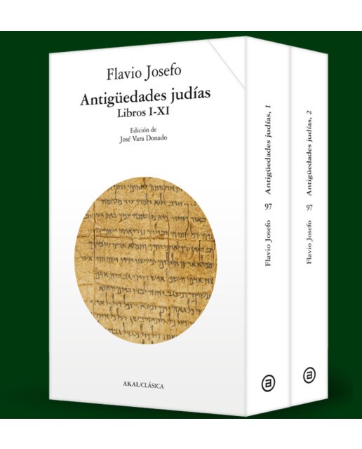 Imagen 0 de Antigüedades judías: Libros I-XI y Libros XII-XX (Tapa blanda con solapas)