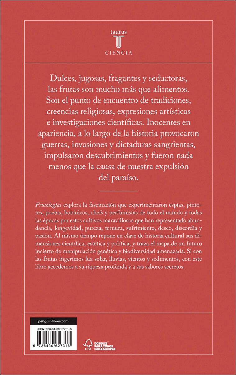 Frutologías: Historia política y cultural de las frutas  (Tapa blanda) 2