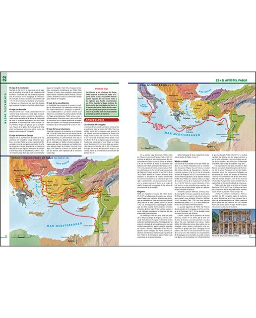 Atlas bíblico: Biblia, historia, geografía y arqueología (Capa dura) 2