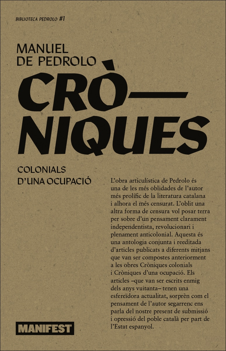 Imagem 0 de Crãniques colonials.Crãniques d'una ocupació