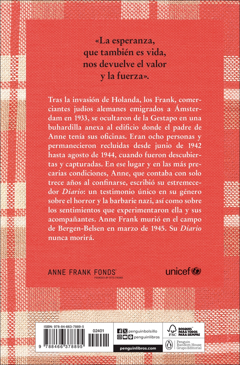 DIARIO DE ANNE FRANK (CAMPAÑA EDICIÓN LI  (Tapa blanda) 2