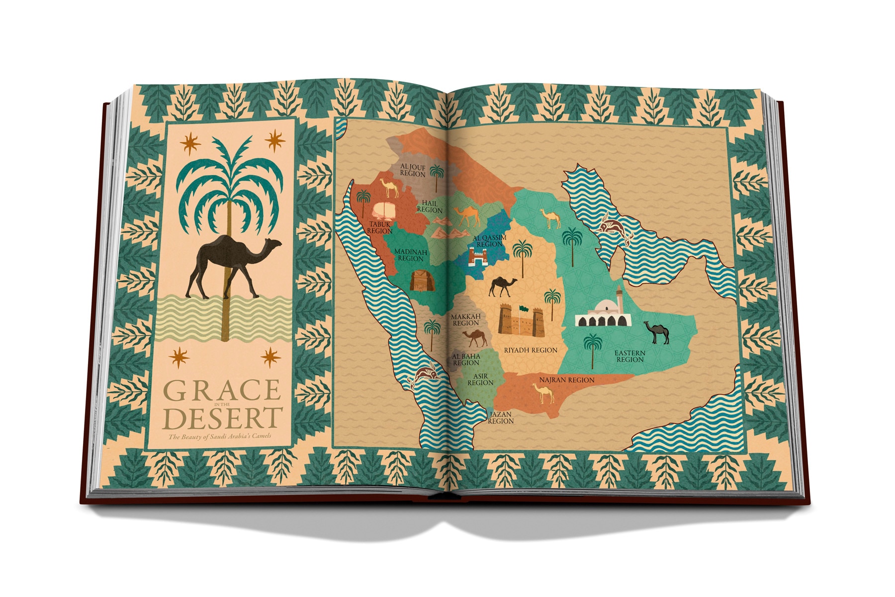 Grace in the desert: the beauty of saudi arabia's 5