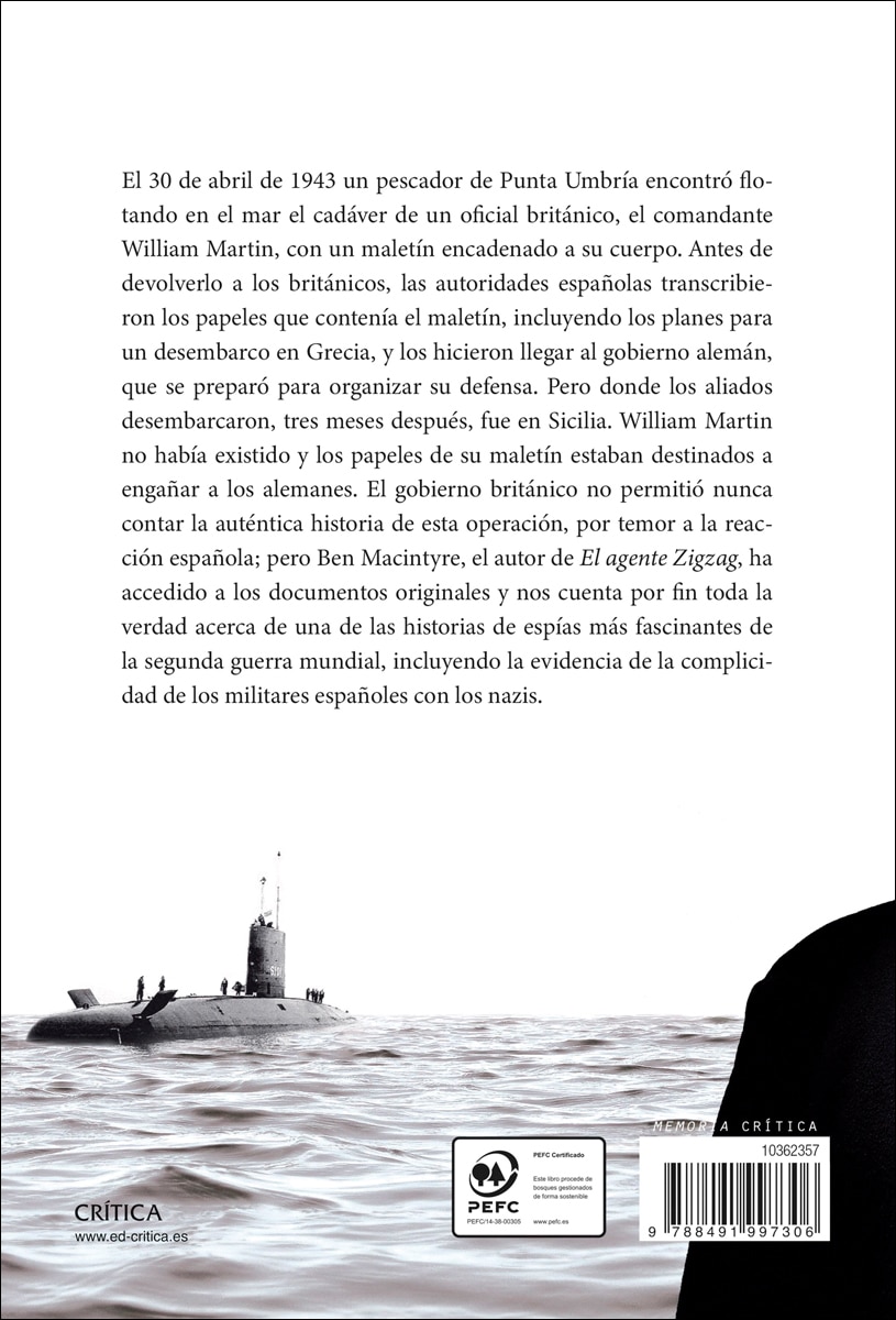 El hombre que nunca existió  (Tapa dura Tapa blanda con solapas) 2