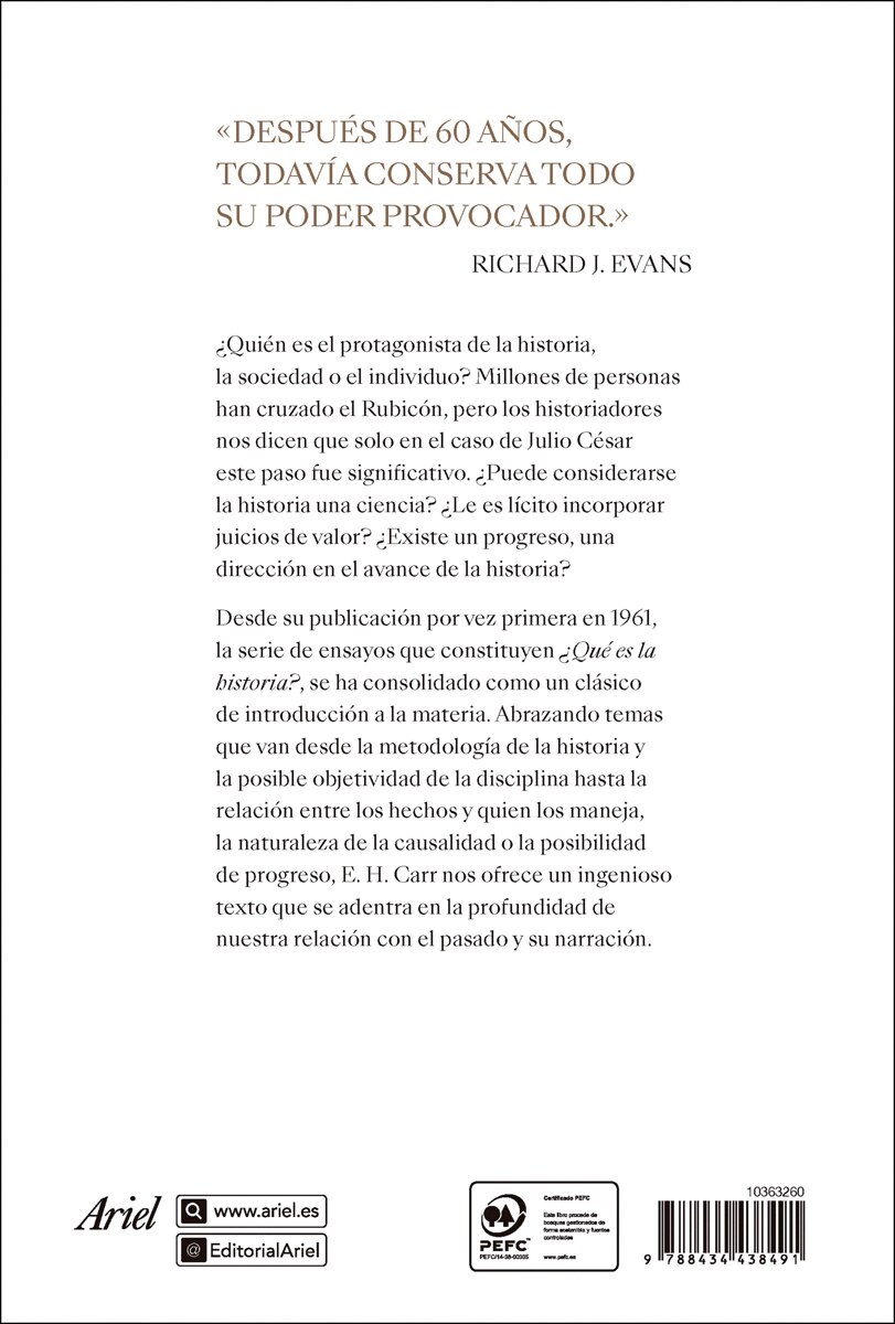 ¿Qué es la historia?  (Tapa dura Tapa blanda con solapas) 2
