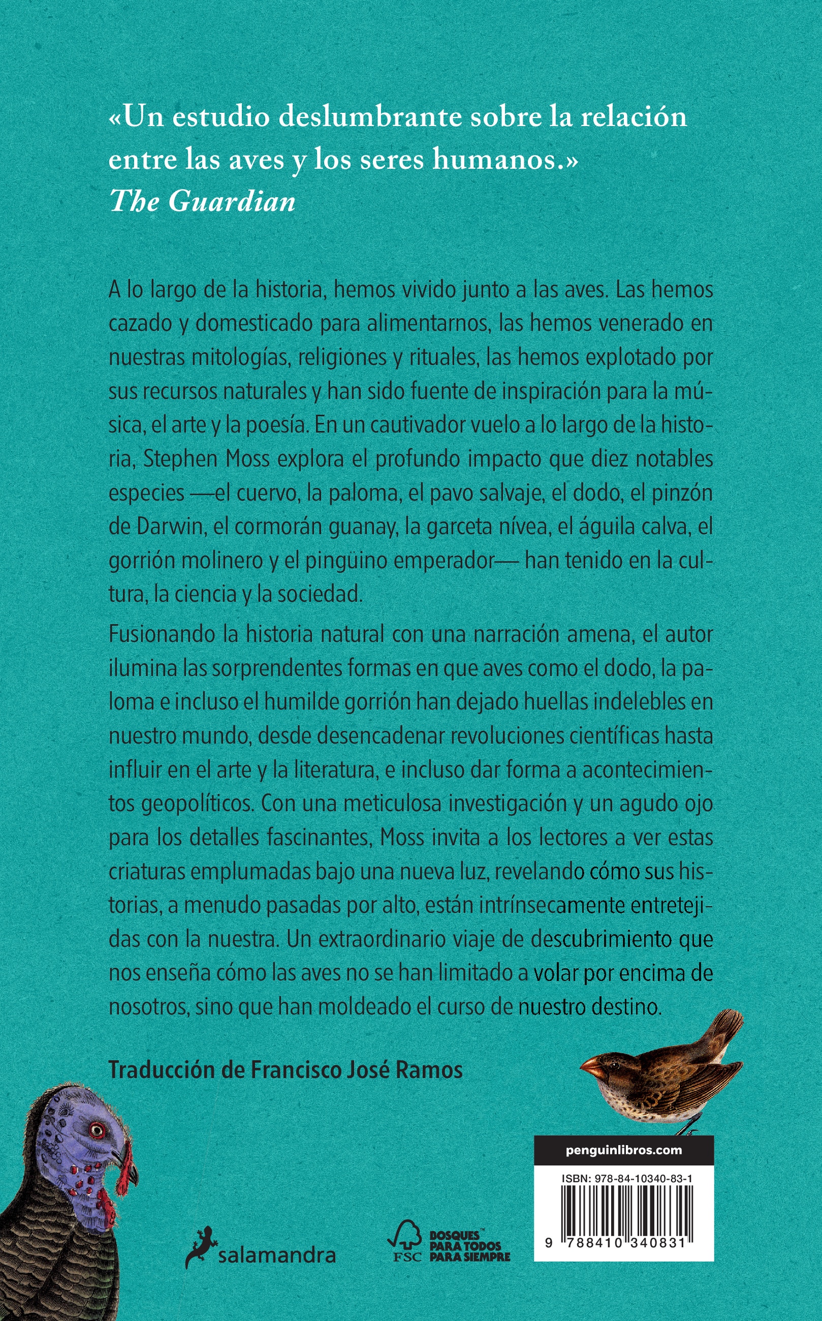 Diez aves que cambiaron el mundo: La historia de la humanidad a través de las aves (Capa mole) 2