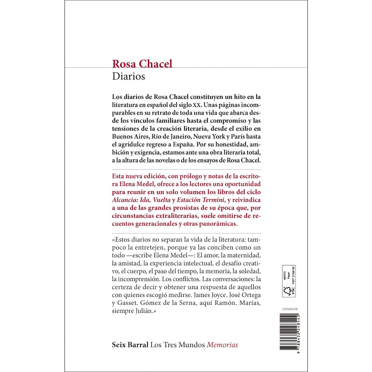 Diarios: Prólogo y notas de Elena Medel (Capa mole com abas) 2