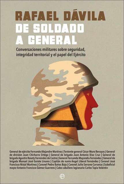Imagem 0 de De soldado a general: Conversaciones militares sobre seguridad, integridad territorial y el papel del Ejército. (Capa mole com abas)
