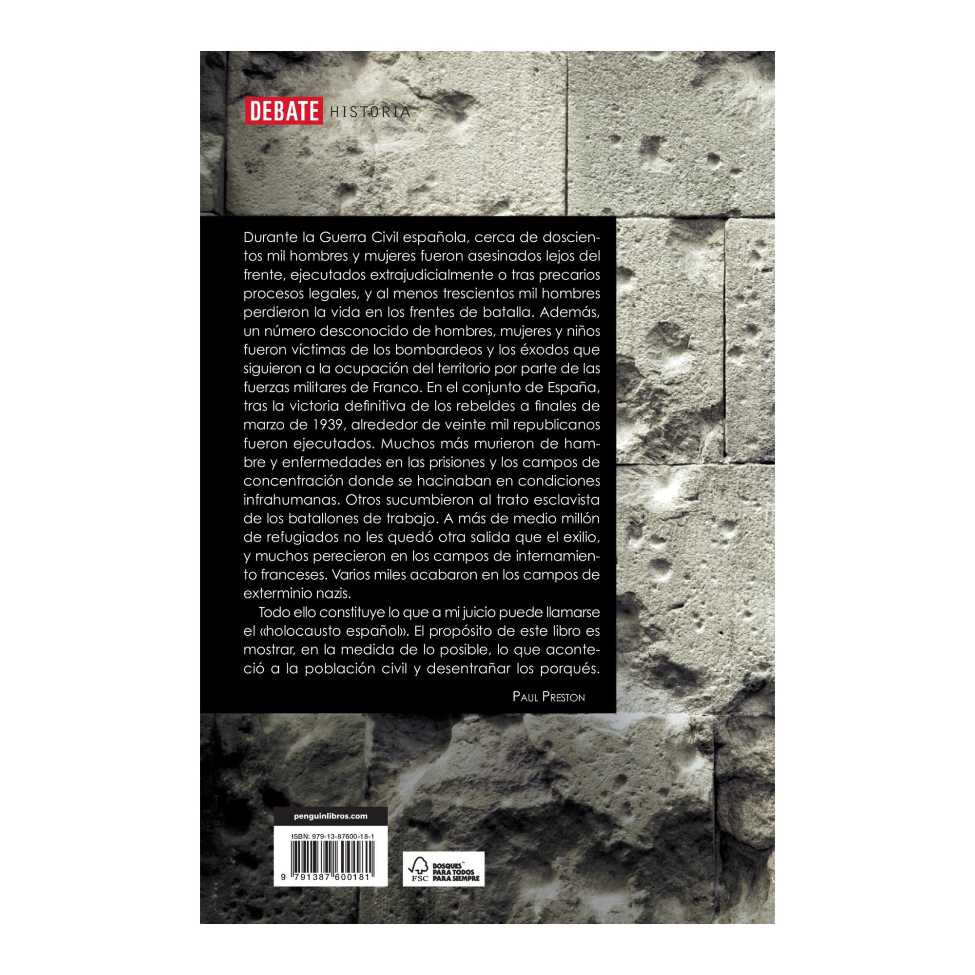El holocausto español: Odio y exterminio en la Guerra Civil y después (Capa mole) 2