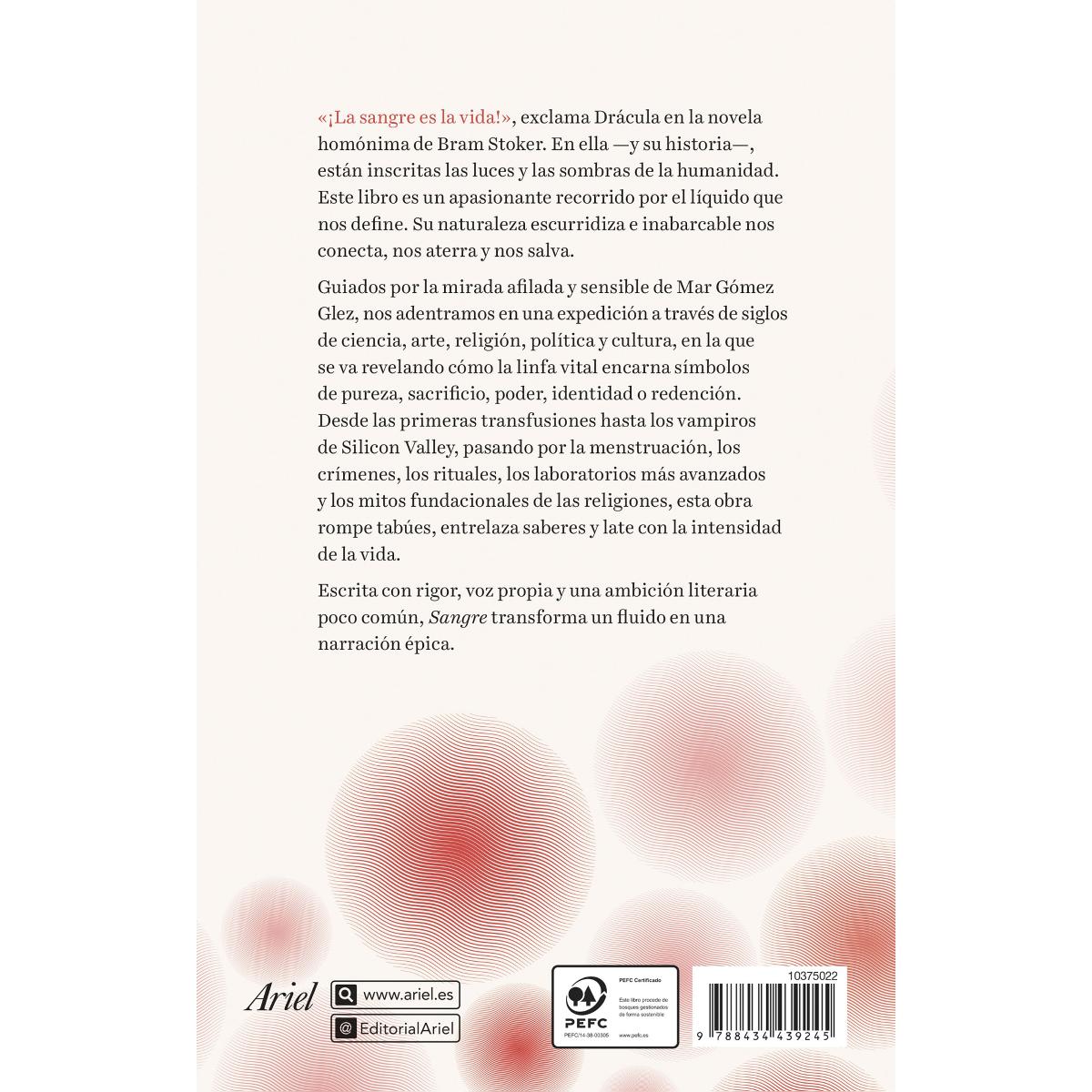 Sangre: Historia íntima y cultural de un fluir constante (Capa mole com abas) 2