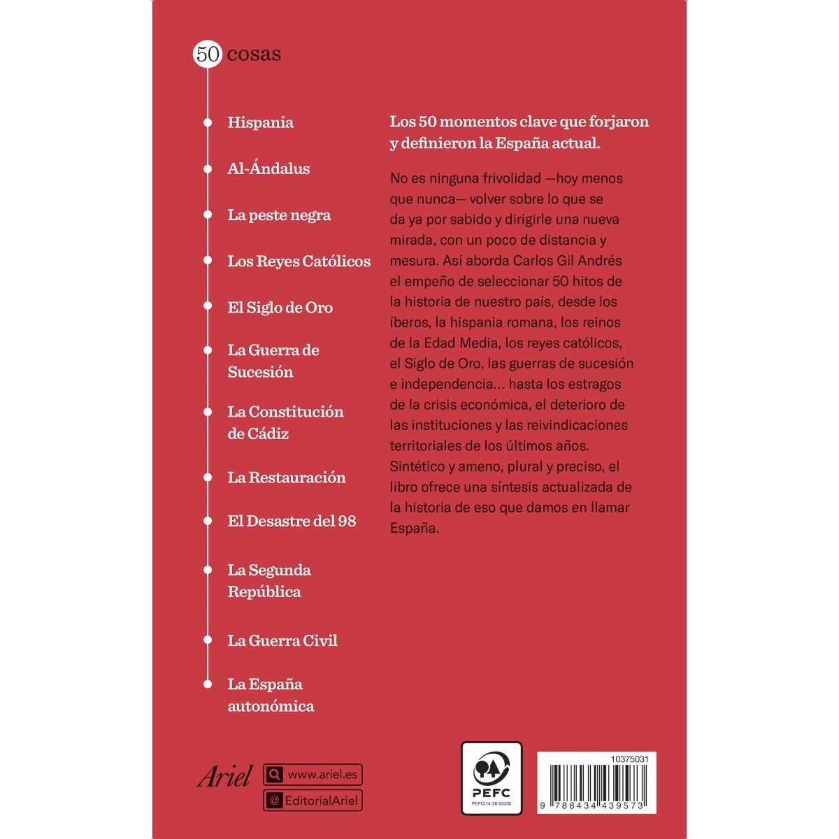 50 cosas que hay que saber sobre Historia de España (Capa mole com abas) 2