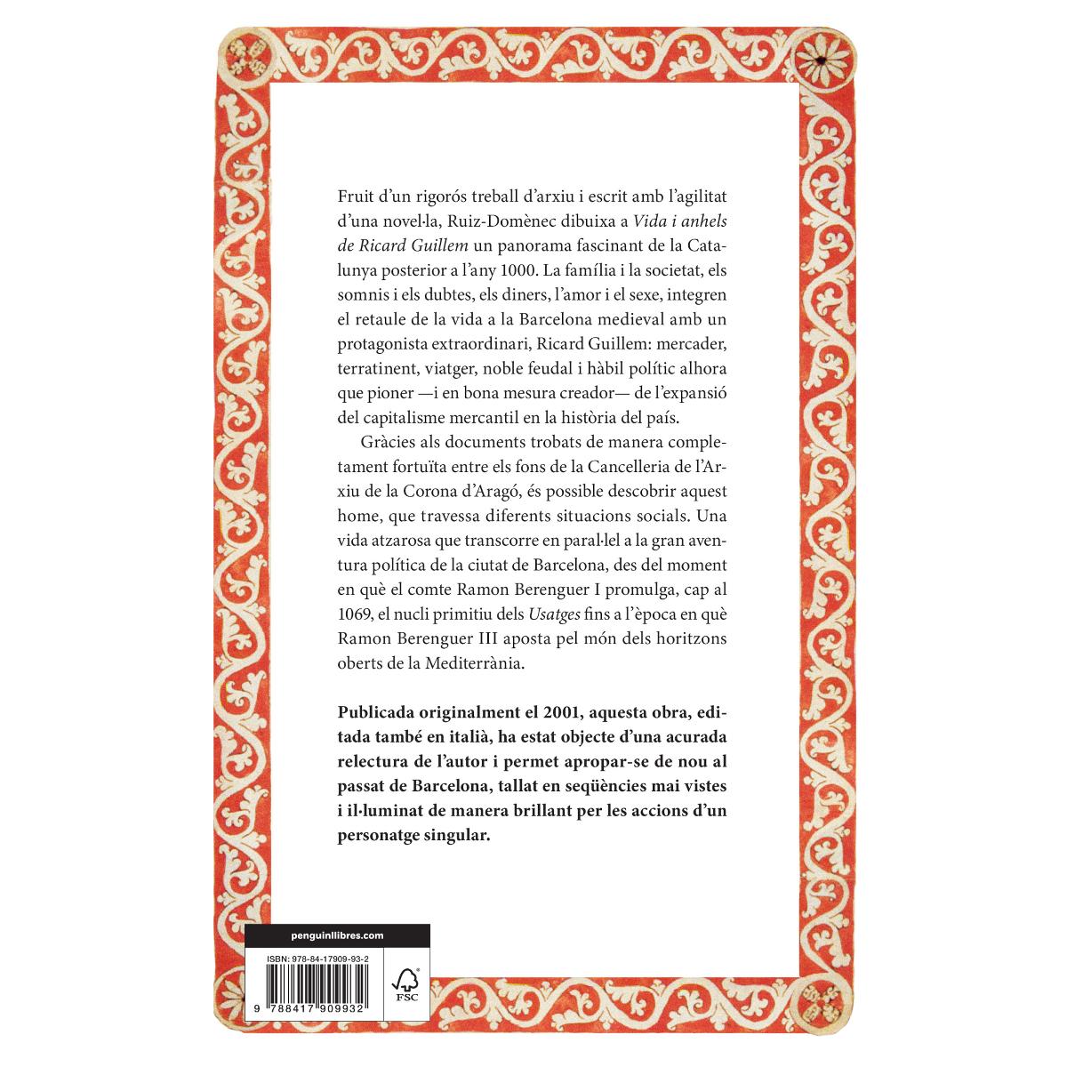 Vida i anhels de Ricard Guillem: Un senyor de Barcelona del segle XI (Capa mole) 2