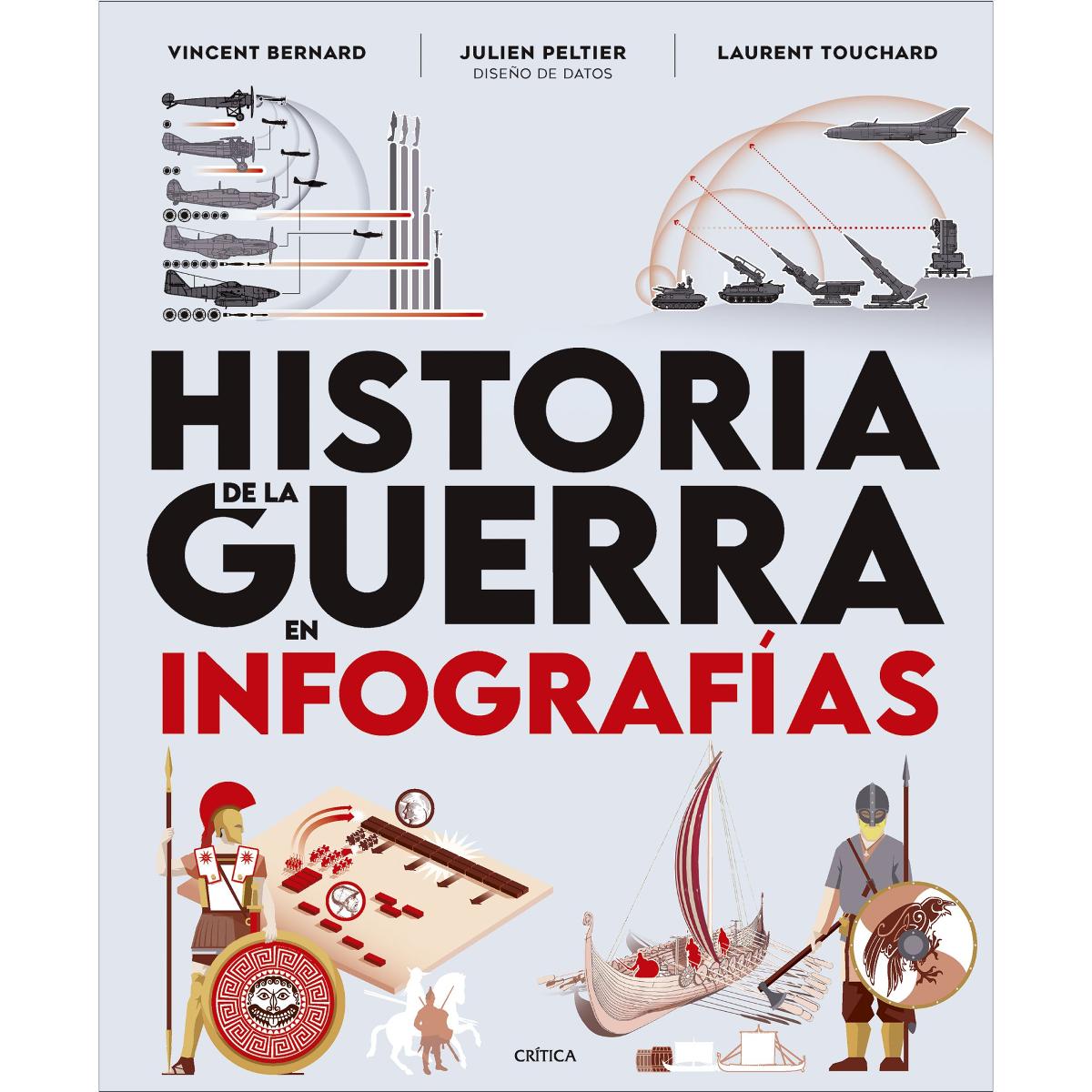 Imagem 0 de Historia de la guerra en infografías (Capa mole com abas)